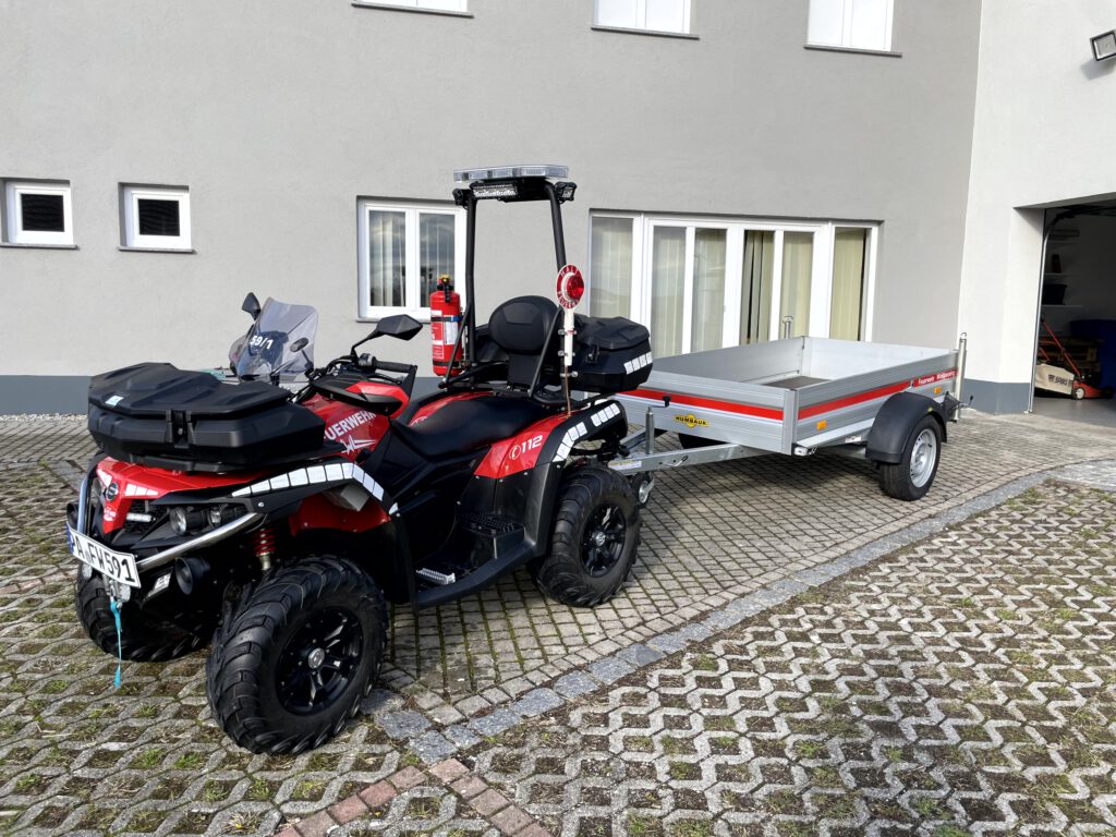 Anhänger der Feuerwehr Windpassing